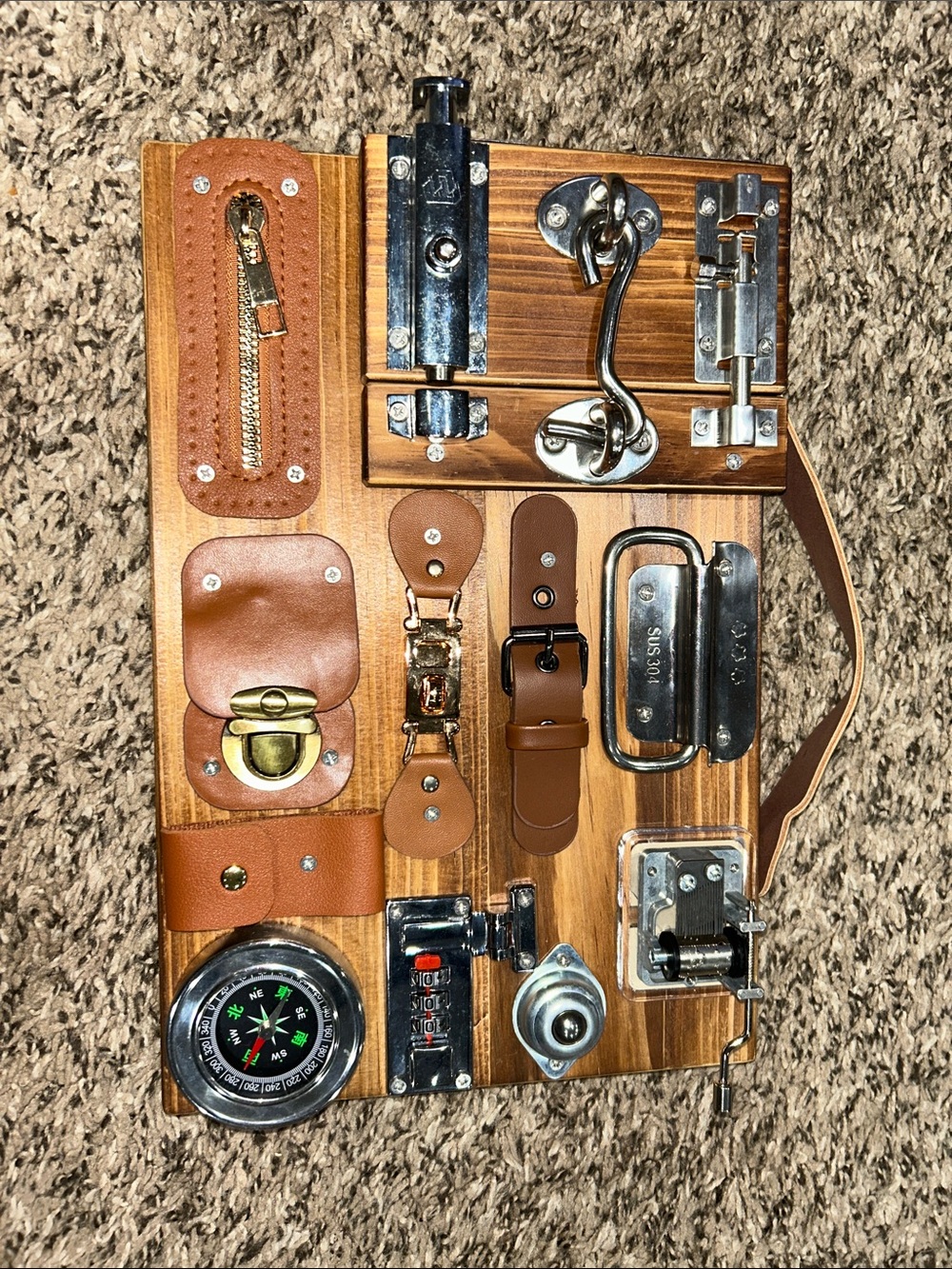 Toddler Busy Board